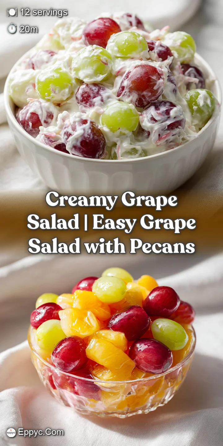 Close-up of juicy, glistening green grapes blended with a smooth, luscious cream cheese mixture.
