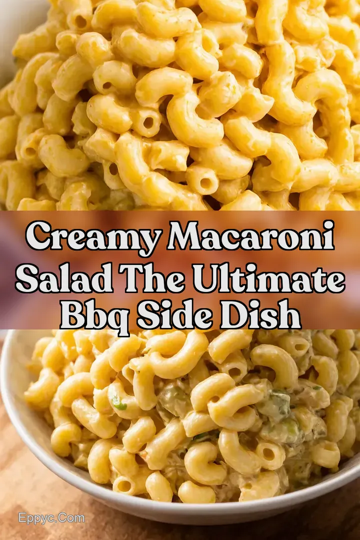Creamy Macaroni Salad The Ultimate BBQ Side Dish