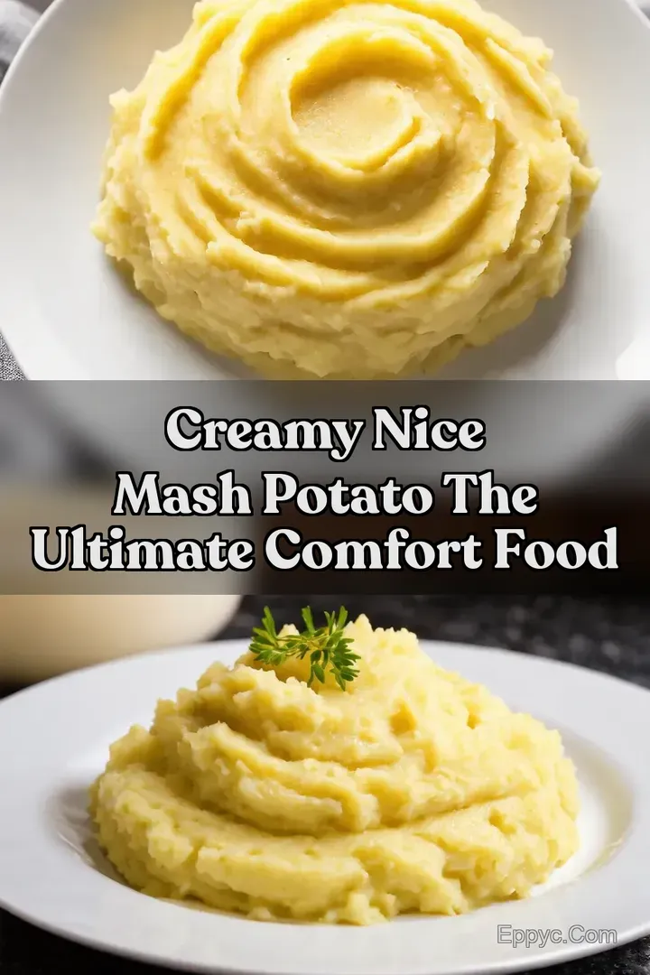 Creamy Nice Mash Potato The Ultimate Comfort Food