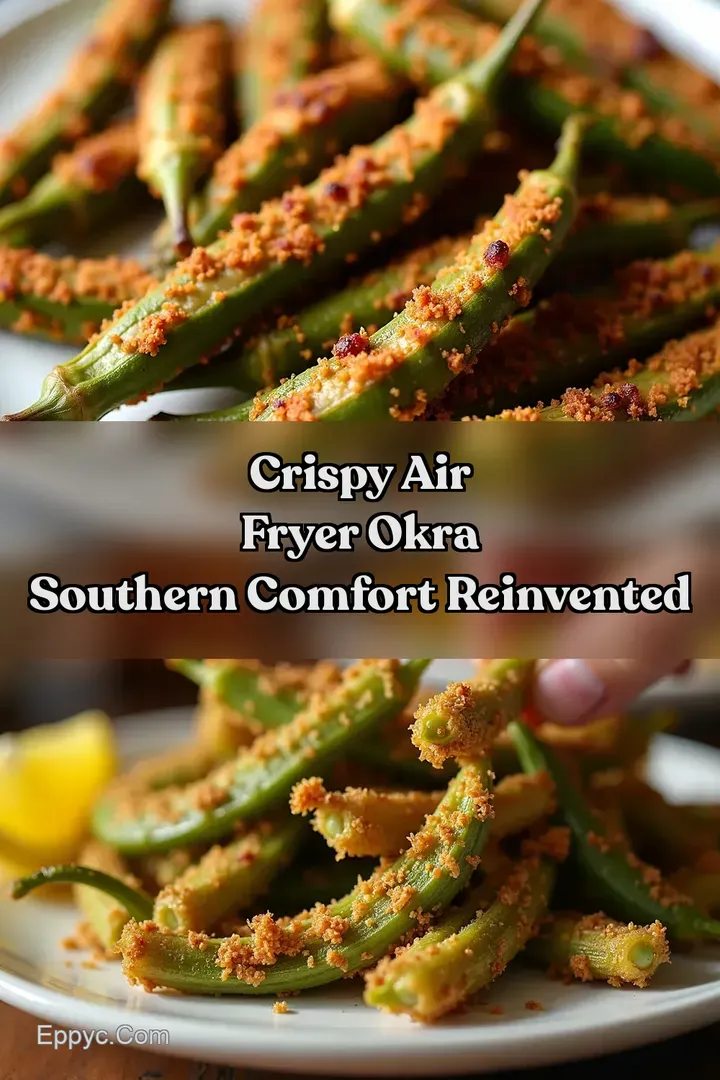 Crispy Air Fryer Okra Southern Comfort Reinvented