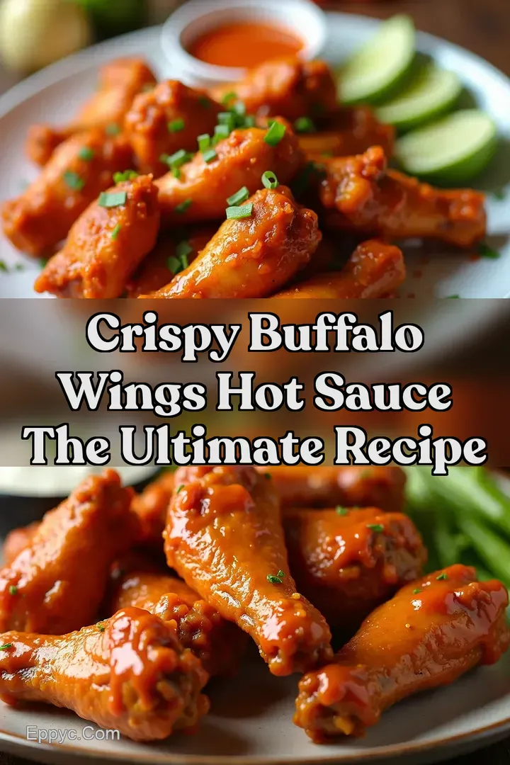 Crispy Buffalo Wings Hot Sauce The ULTIMATE Recipe