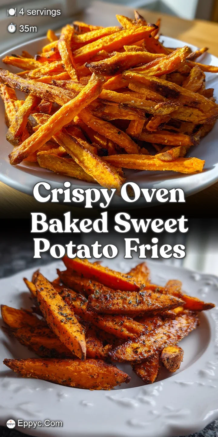 Close-up of bright orange sweet potato fries, showing their textured, crispy exteriors and fluffy interiors dusted with sp...