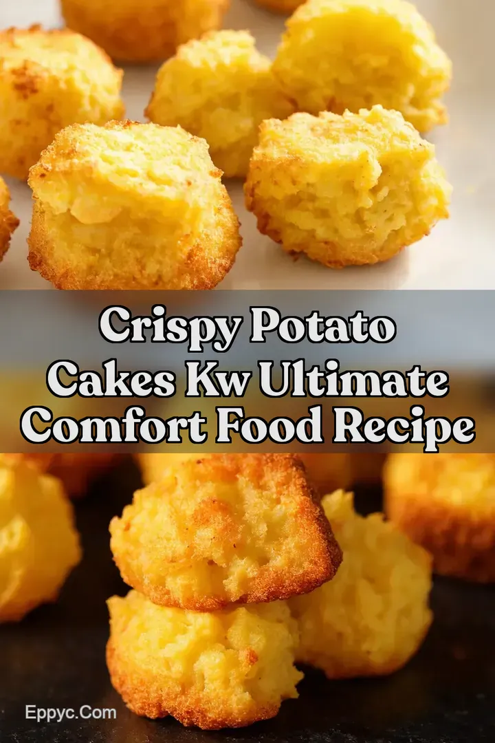 Crispy Potato Cakes kw Ultimate Comfort Food Recipe