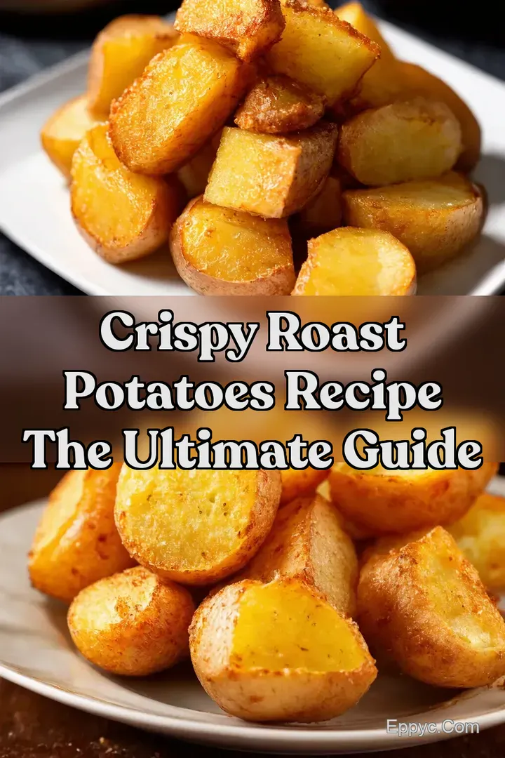 Crispy Roast Potatoes Recipe The Ultimate Guide