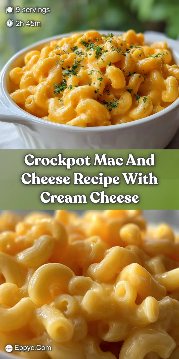 Close-up of creamy, rich mac and cheese with melted cheddar. You can see the texture of the noodles and cheese.