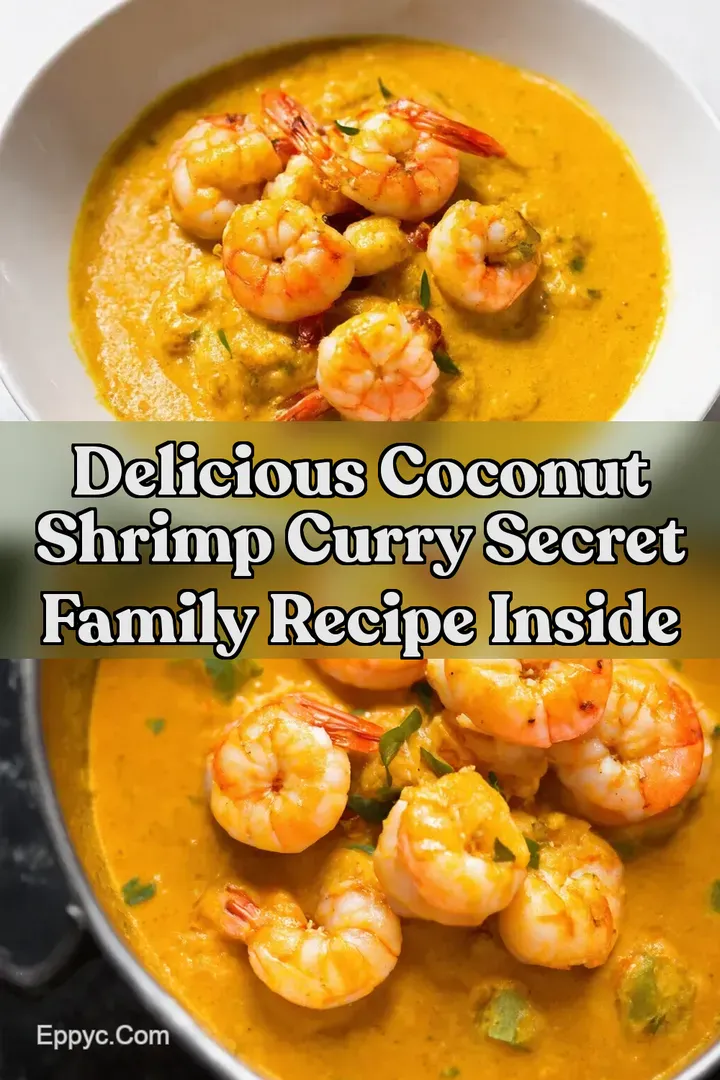 Delicious Coconut shrimp curry Secret Family Recipe Inside