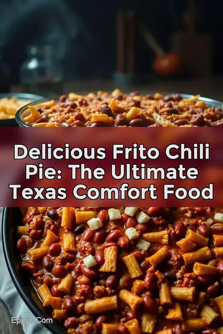 Delicious Frito Chili Pie: The Ultimate Texas Comfort Food