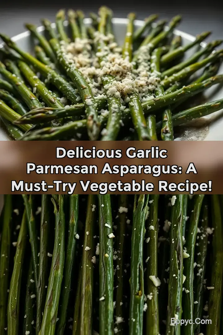 Delicious Garlic Parmesan Asparagus: A Must-Try Vegetable Recipe!