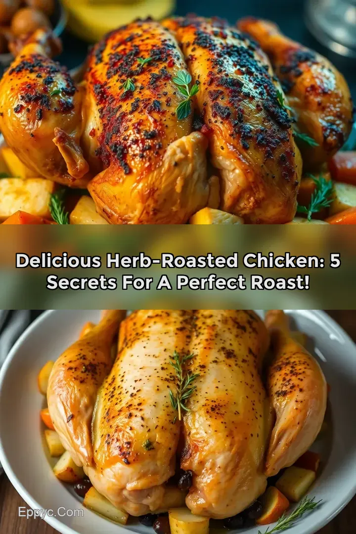 Delicious Herb-Roasted Chicken: 5 Secrets for a Perfect Roast!