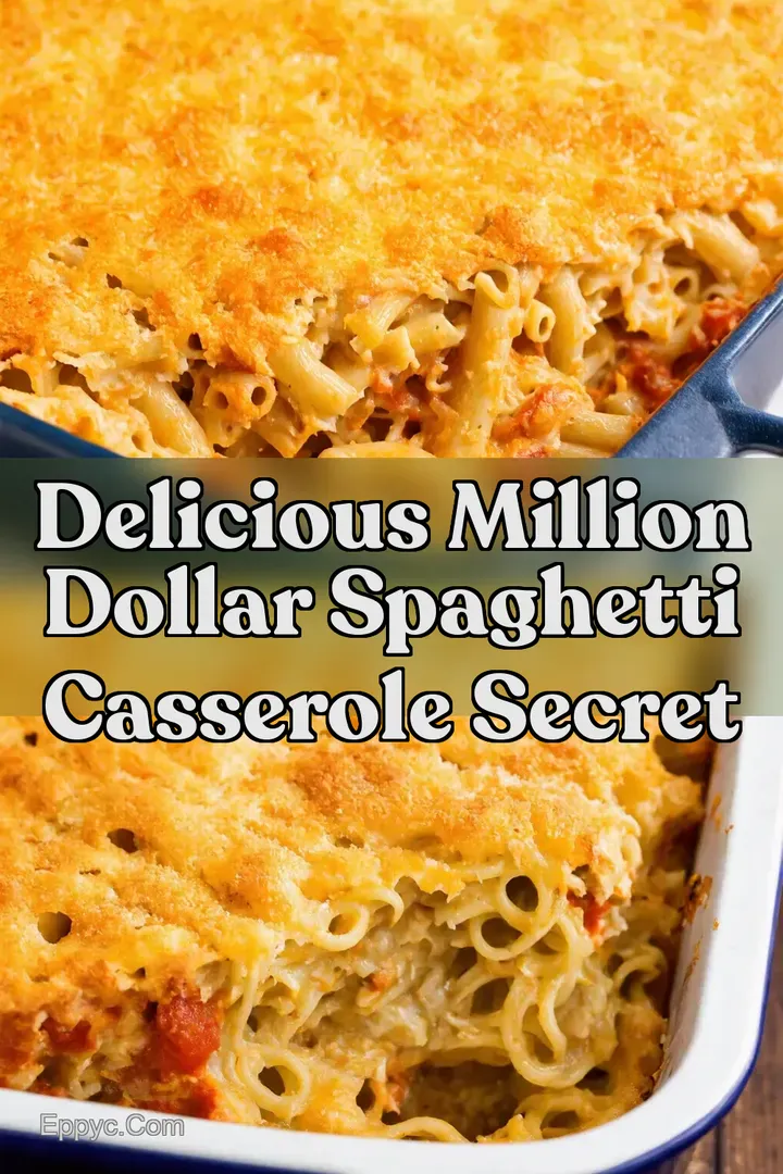 Delicious Million Dollar Spaghetti Casserole Secret