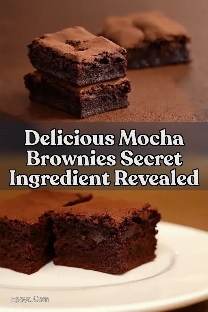 Delicious Mocha Brownies Secret Ingredient Revealed