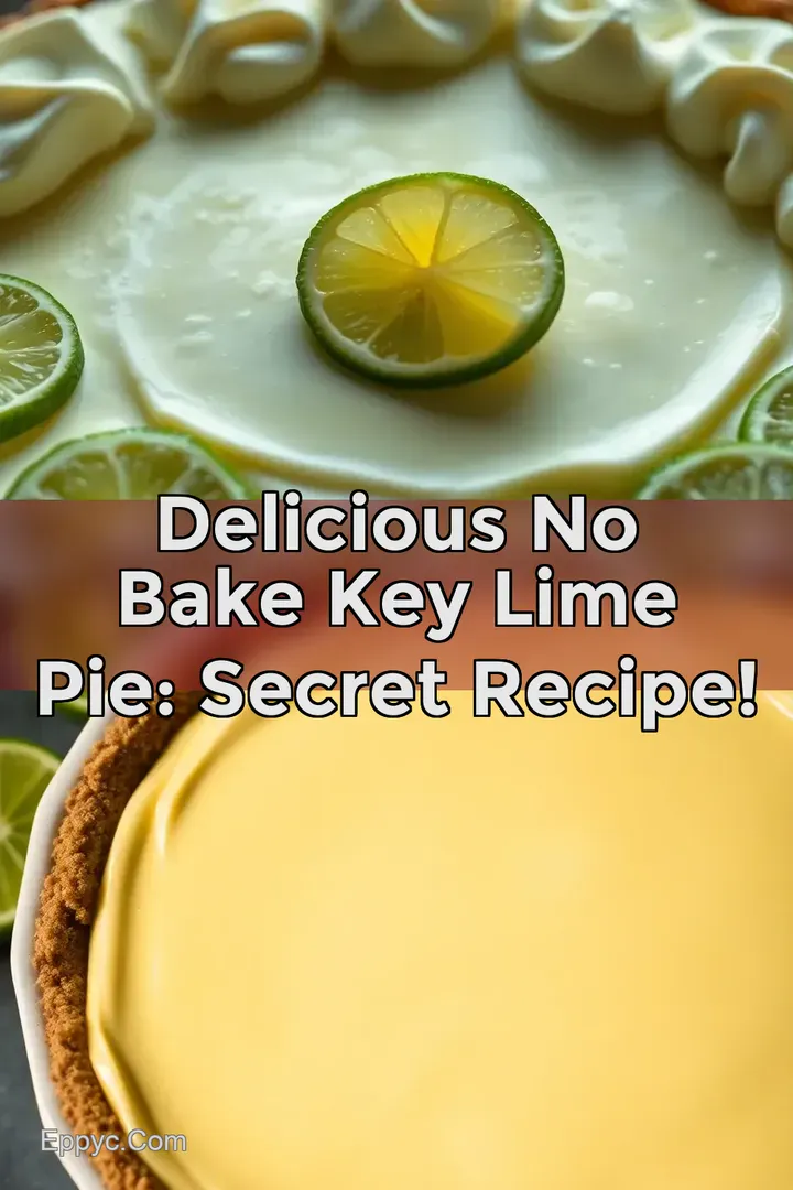 Delicious No Bake Key Lime Pie: Secret Recipe!