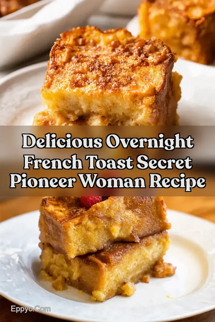 Delicious Overnight French Toast Secret Pioneer Woman Recipe
