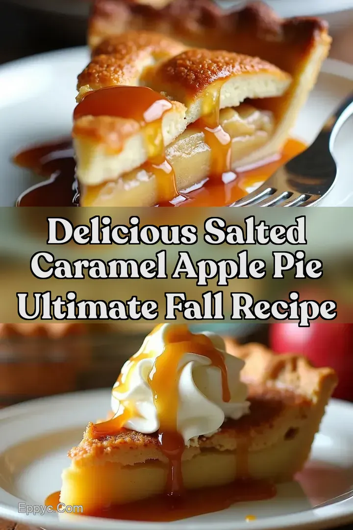 Salted Caramel Apple Pie Recipe Autumns Sweetest Treat