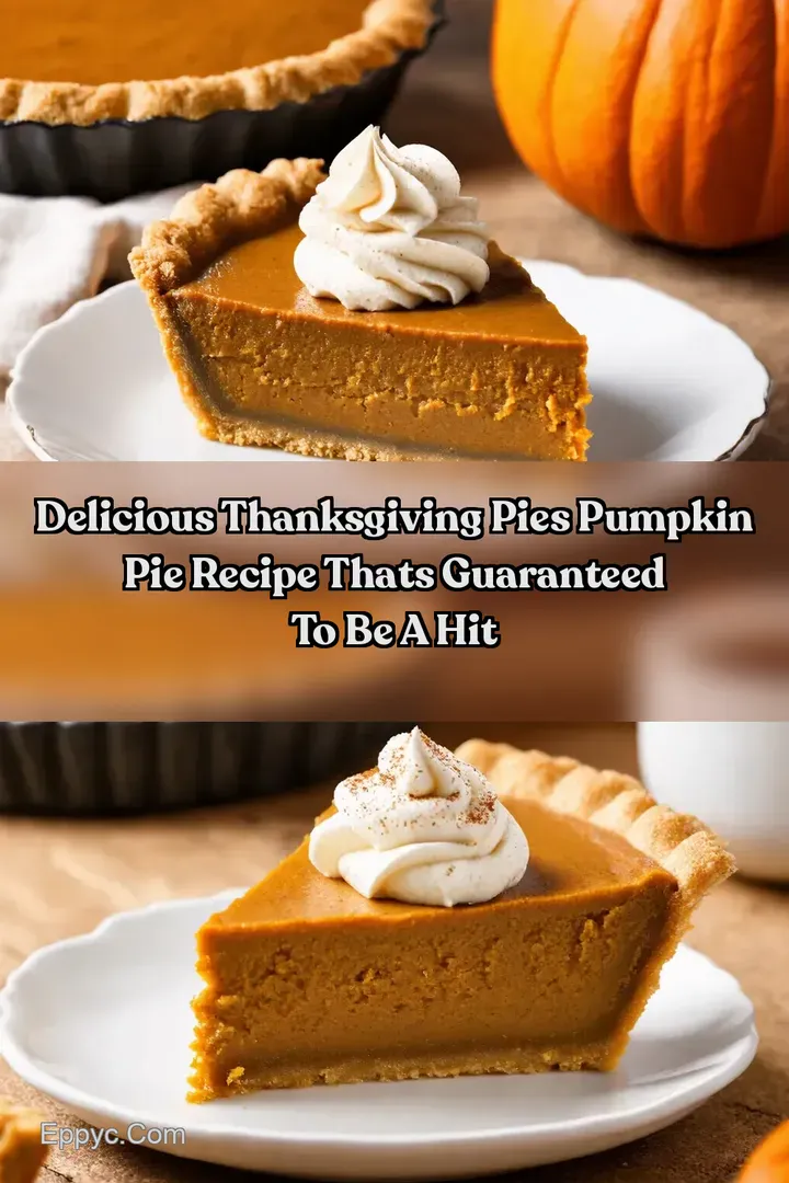Delicious Thanksgiving Pies Pumpkin Pie Recipe Thats Guaranteed To Be A Hit