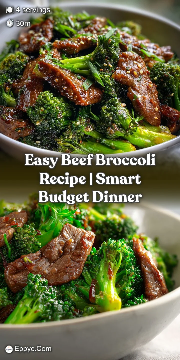 Close-up of glistening beef and broccoli; capturing the texture of the tender beef and vibrant color of the steamed broccoli.