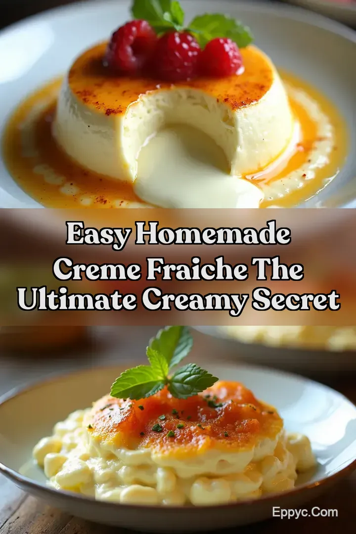 Easy Homemade Creme Fraiche The Ultimate Creamy Secret