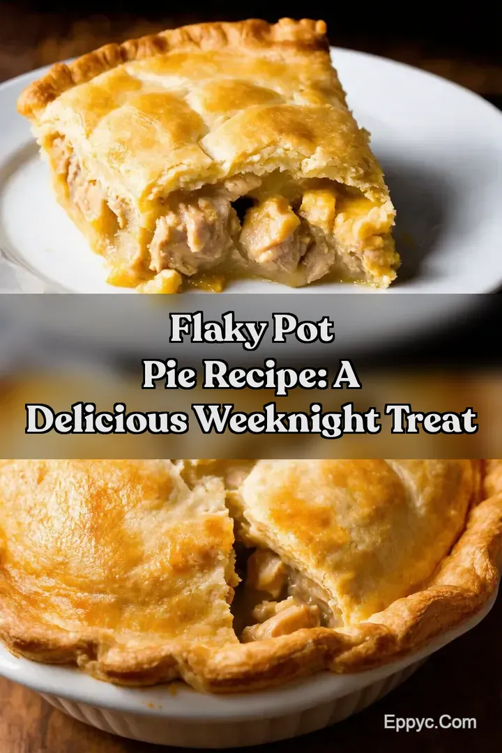 Flaky Pot Pie Recipe: A Delicious Weeknight Treat : PIN FOR LATER Flaky Pot Pie Recipe: A Delicious Weeknight Treat
