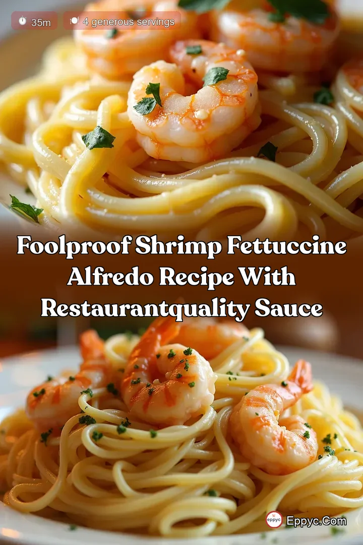 Foolproof Shrimp Fettuccine Alfredo Recipe with RestaurantQuality Sauce