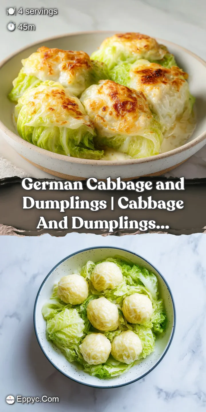 Close-up of a steaming golden-brown dumpling resting on glistening, buttery saut&eacute;ed cabbage with visible textures.