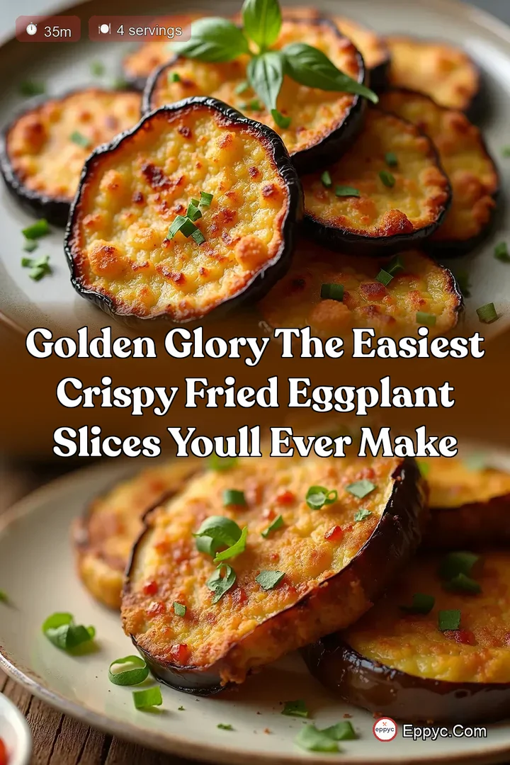Golden Glory The Easiest Crispy Fried Eggplant Slices Youll Ever Make