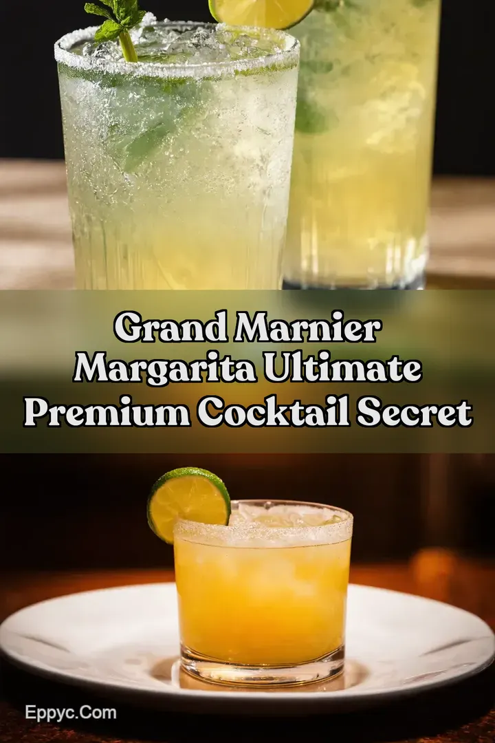 Grand Marnier Margarita Ultimate Premium Cocktail Secret