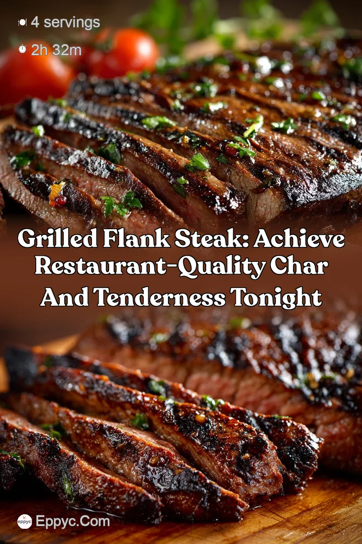 Grilled Flank Steak: Achieve Restaurant-Quality Char and Tenderness Tonight