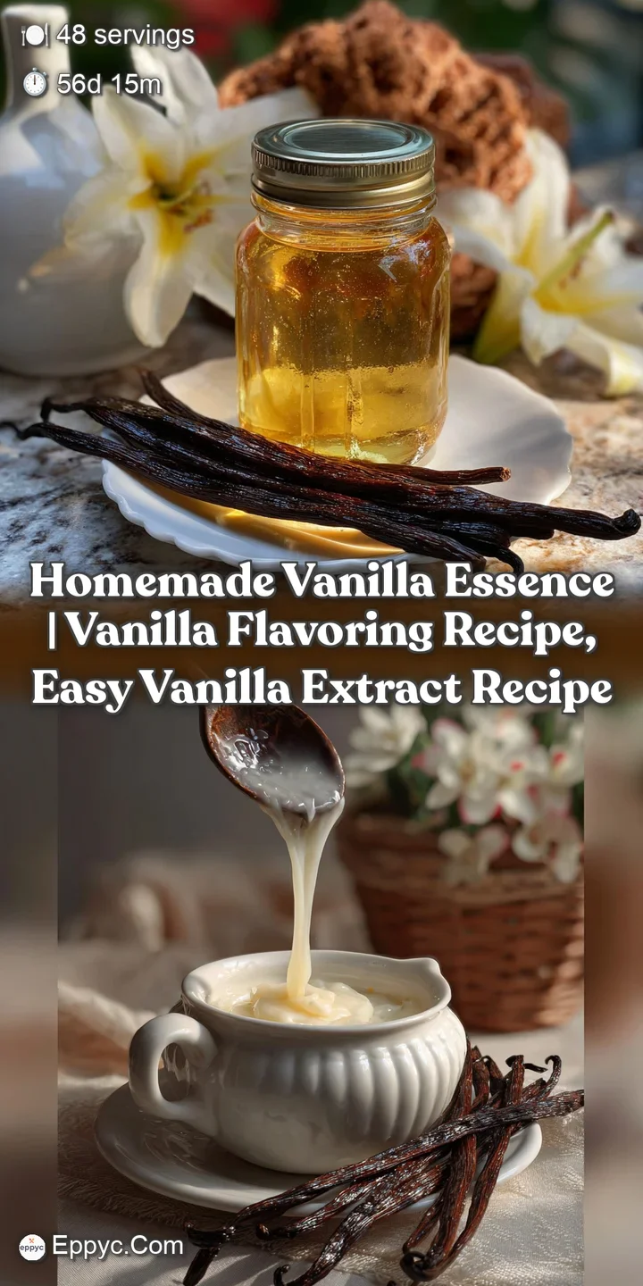 Homemade Vanilla Essence | Vanilla Flavoring Recipe Easy Vanilla Extract Recipe