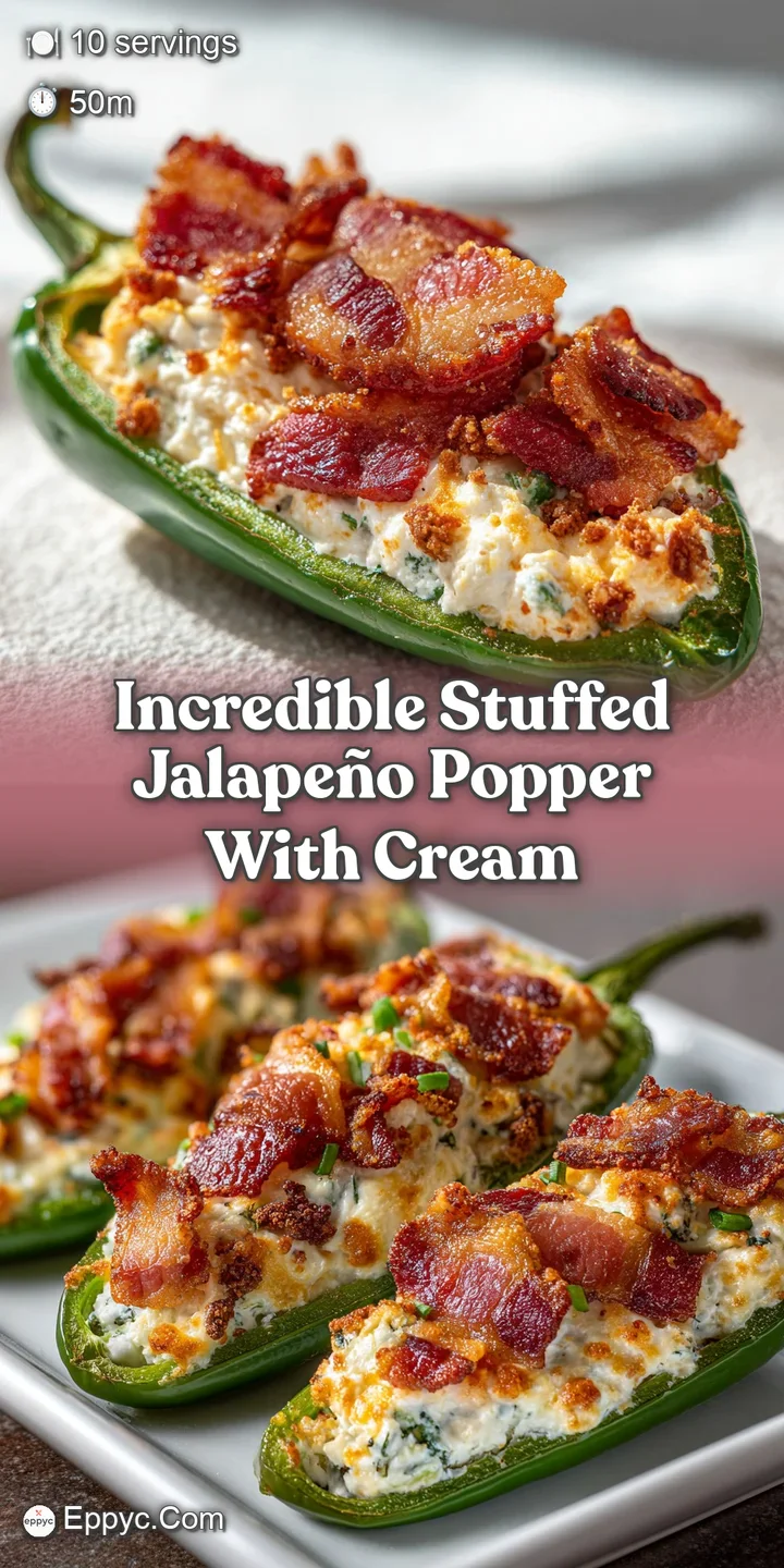 Close-up of a plump jalape&ntilde;o popper, its blistered skin revealing a molten cheese filling and smoky bacon inside.