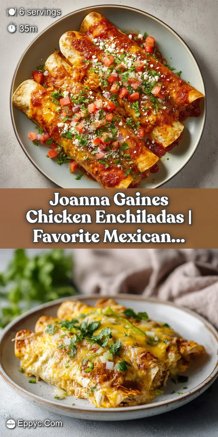 Close-up of a cheesy chicken enchilada, with tender shredded chicken peeking through melted cheese.