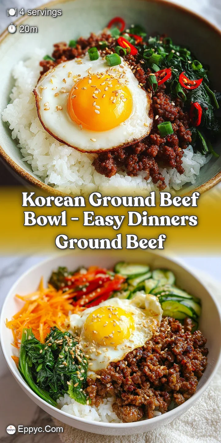 Close-up of glistening Korean ground beef, showcasing its rich color and texture, with a hint of spicy sauce.