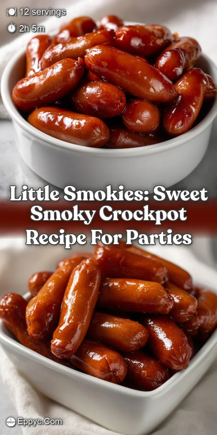 Little Smokies: Sweet Smoky Crockpot Recipe for Parties