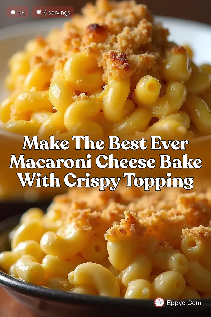 Make the Best Ever Macaroni Cheese Bake with Crispy Topping