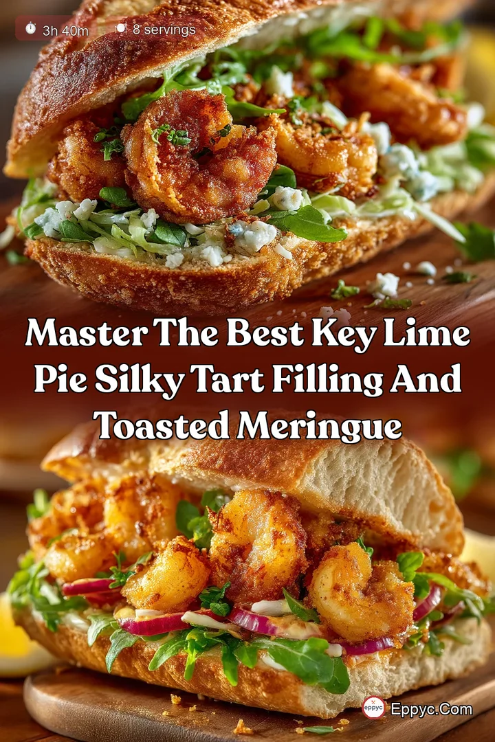 Master the Best Key Lime Pie Silky Tart Filling and Toasted Meringue