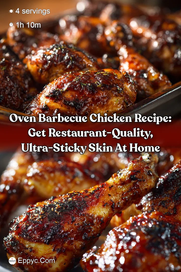 Oven Barbecue Chicken Recipe: Get Restaurant-Quality Ultra-Sticky Skin at Home