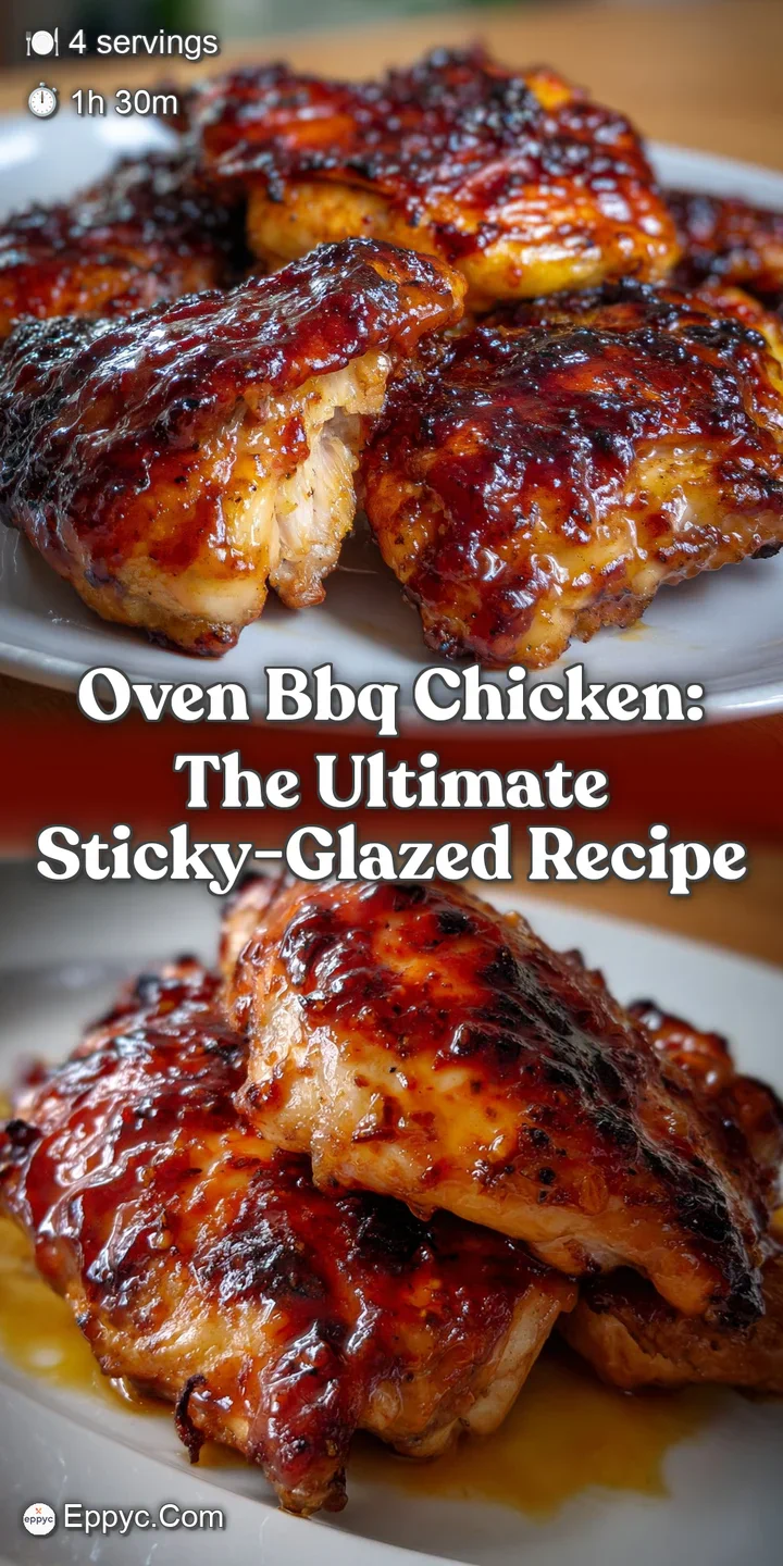 Oven BBQ Chicken: The Ultimate Sticky-Glazed Recipe