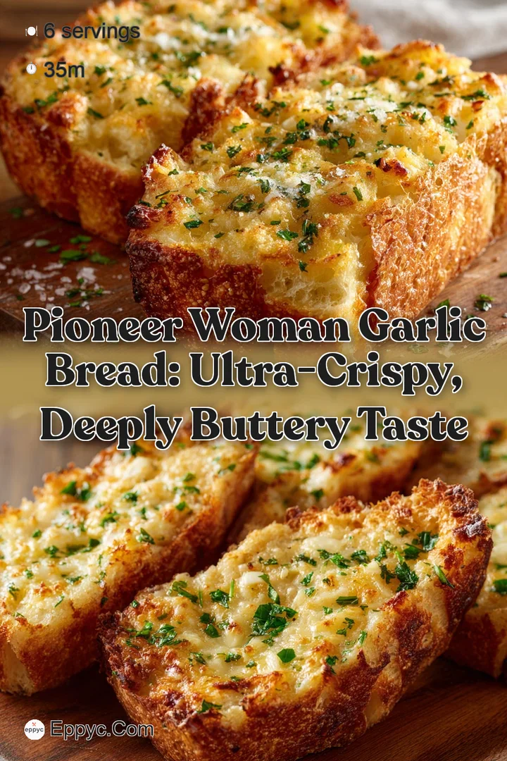 Pioneer Woman Garlic Bread: Ultra-Crispy Deeply Buttery Taste