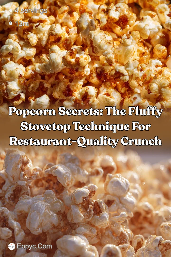 Popcorn Secrets: The Fluffy Stovetop Technique for Restaurant-Quality Crunch