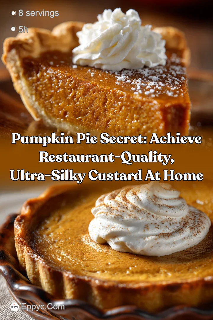Pumpkin Pie Secret: Achieve Restaurant-Quality Ultra-Silky Custard at Home