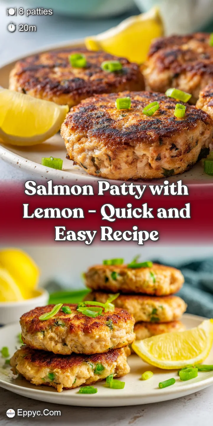 Macro shot of a golden-brown fish patty with a flaky texture and a fresh, zesty lemon wedge resting on top.