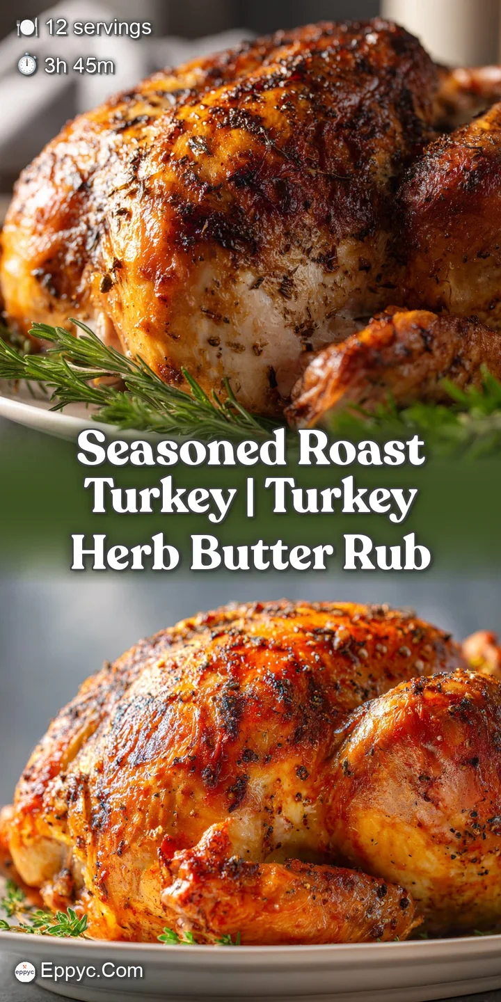 Close-up of glistening, juicy roast turkey with crispy, browned skin. Steam rises from the freshly carved, seasoned bird.