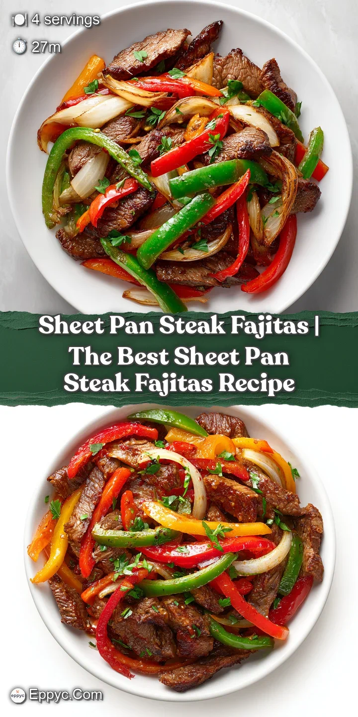 Close-up of perfectly seared steak strips nestled amongst vibrant, slightly caramelized bell pepper strips.