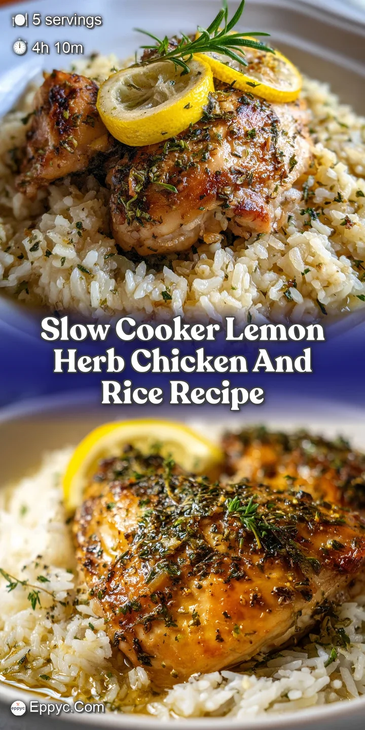 Close-up of juicy, tender chicken, glistening with sauce, amidst fluffy rice, fragrant herbs, and a burst of lemon. Inviti...