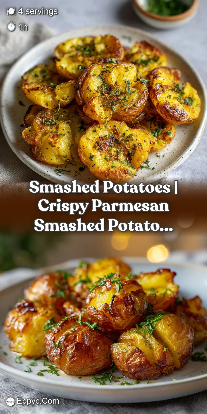 Close-up of a golden-brown, craggy potato surface with melted, slightly browned Parmesan cheese.