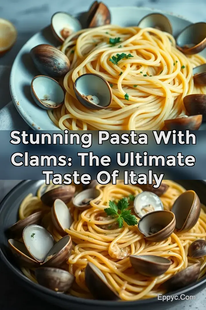 Stunning Pasta With Clams: The Ultimate Taste of Italy