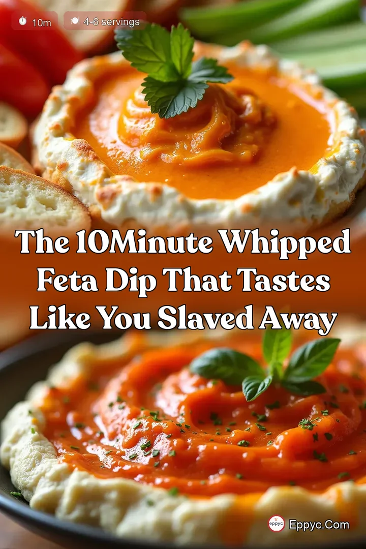 The 10Minute Whipped Feta Dip That Tastes Like You Slaved Away