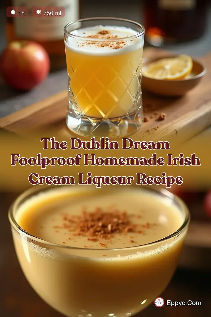 The Dublin Dream Foolproof Homemade Irish Cream Liqueur Recipe