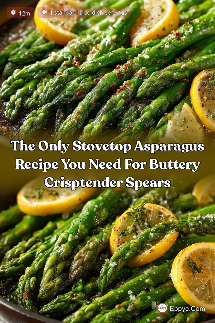 The Only Stovetop Asparagus Recipe You Need for Buttery CrispTender Spears