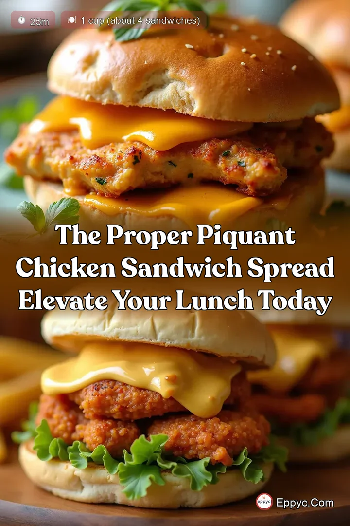The Proper Piquant Chicken Sandwich Spread Elevate Your Lunch Today