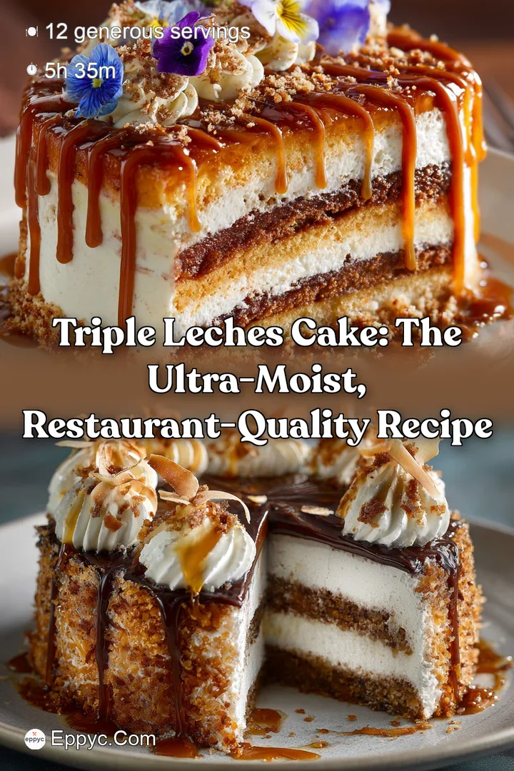 Triple Leches Cake: The Ultra-Moist Restaurant-Quality Recipe